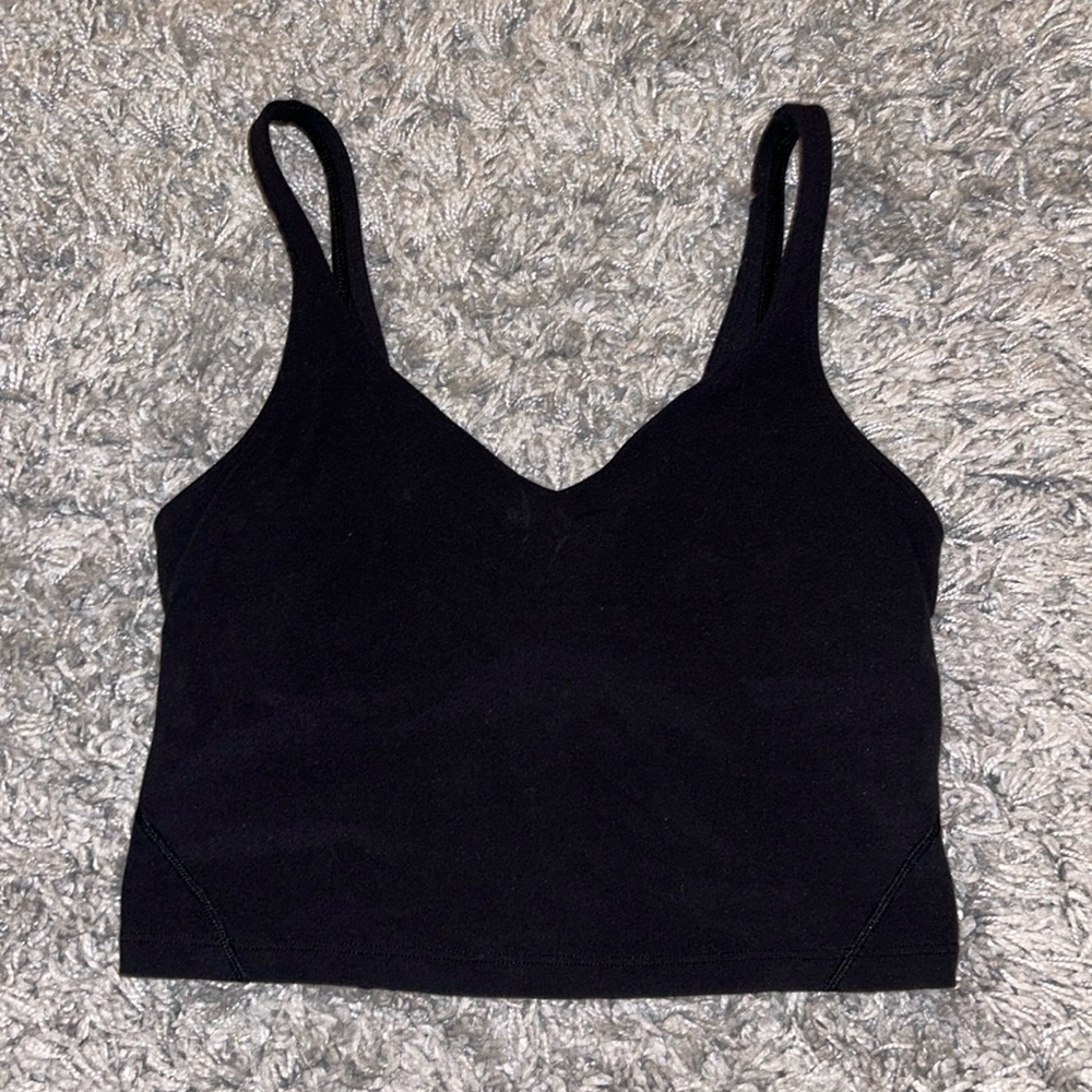 Lululemon Black Align Tank Size 6